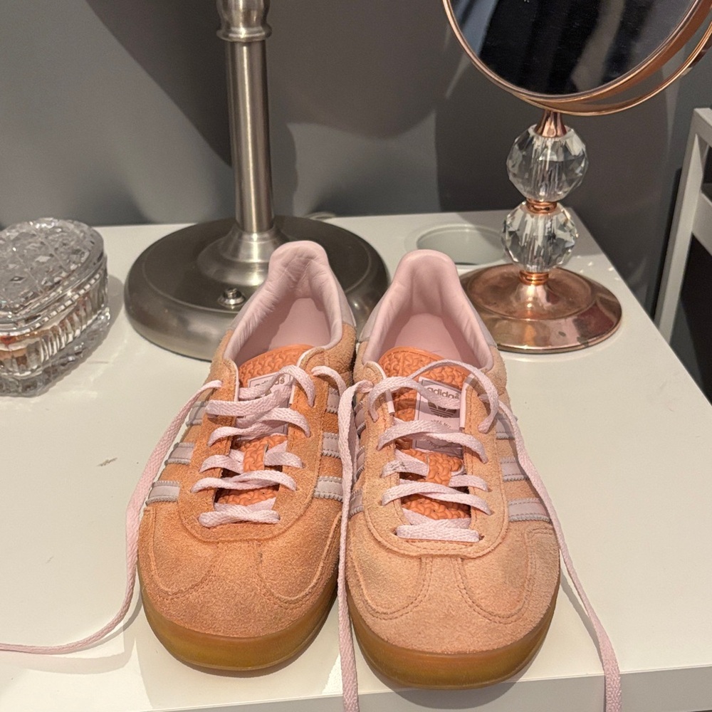 Adidas Gazelle’s - Peach and Pink